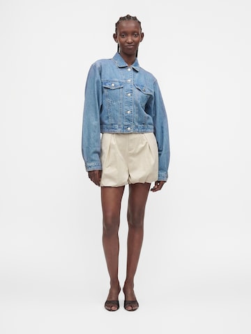 TOPSHOP Φθινοπωρινό και ανοιξιάτικο μπουφάν 'EVI' σε μπλε