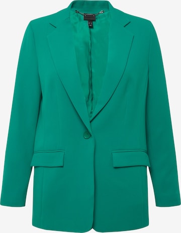 Ulla Popken Blazers in Groen: voorkant