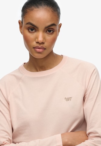 T-shirt 'Essential' Superdry en rose