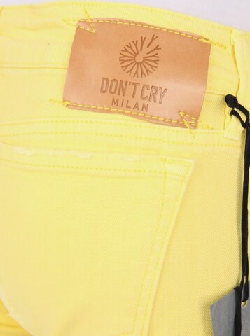 Don't Cry Skinny-Jeans 29 in Gelb
