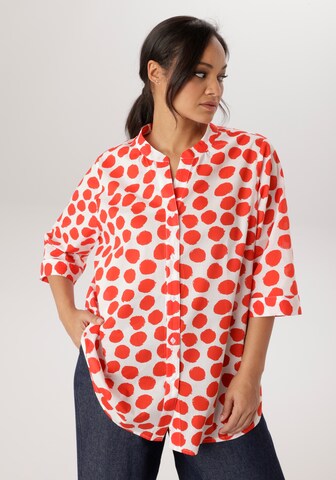 Aniston Blouse in Red: front
