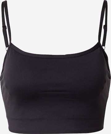 Moonchild Yoga Wear Бюстгальтер 'Lunar Luxe' в Черный: спереди