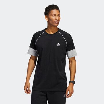 ADIDAS ORIGINALS Shirt 'Sst' in Zwart: voorkant