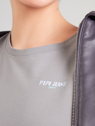 Pepe Jeans Tričko - Sivá