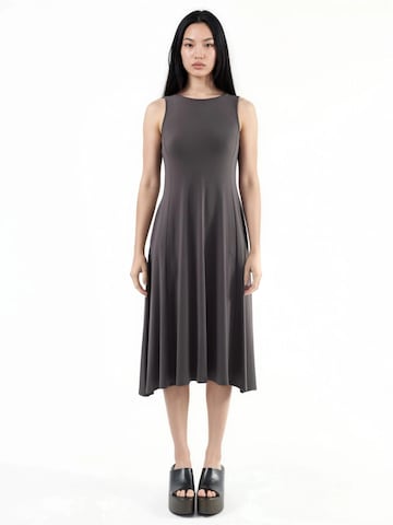 Busem Kleid in Grau: Vorderseite