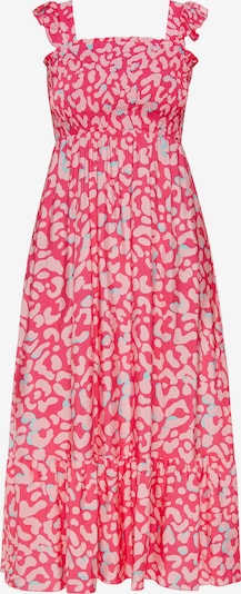 FELIPA Sommerkjole 'Spring Summer' i lyseblå / pink / lyserød, Produktvisning