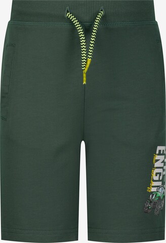 SALT AND PEPPER Regular Pants 'Powerful' in Green: front