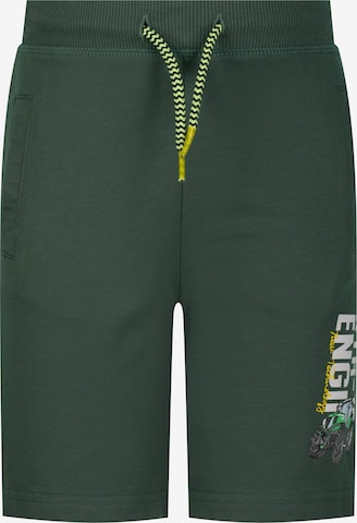 SALT AND PEPPER Pants 'Powerful' in Green: front