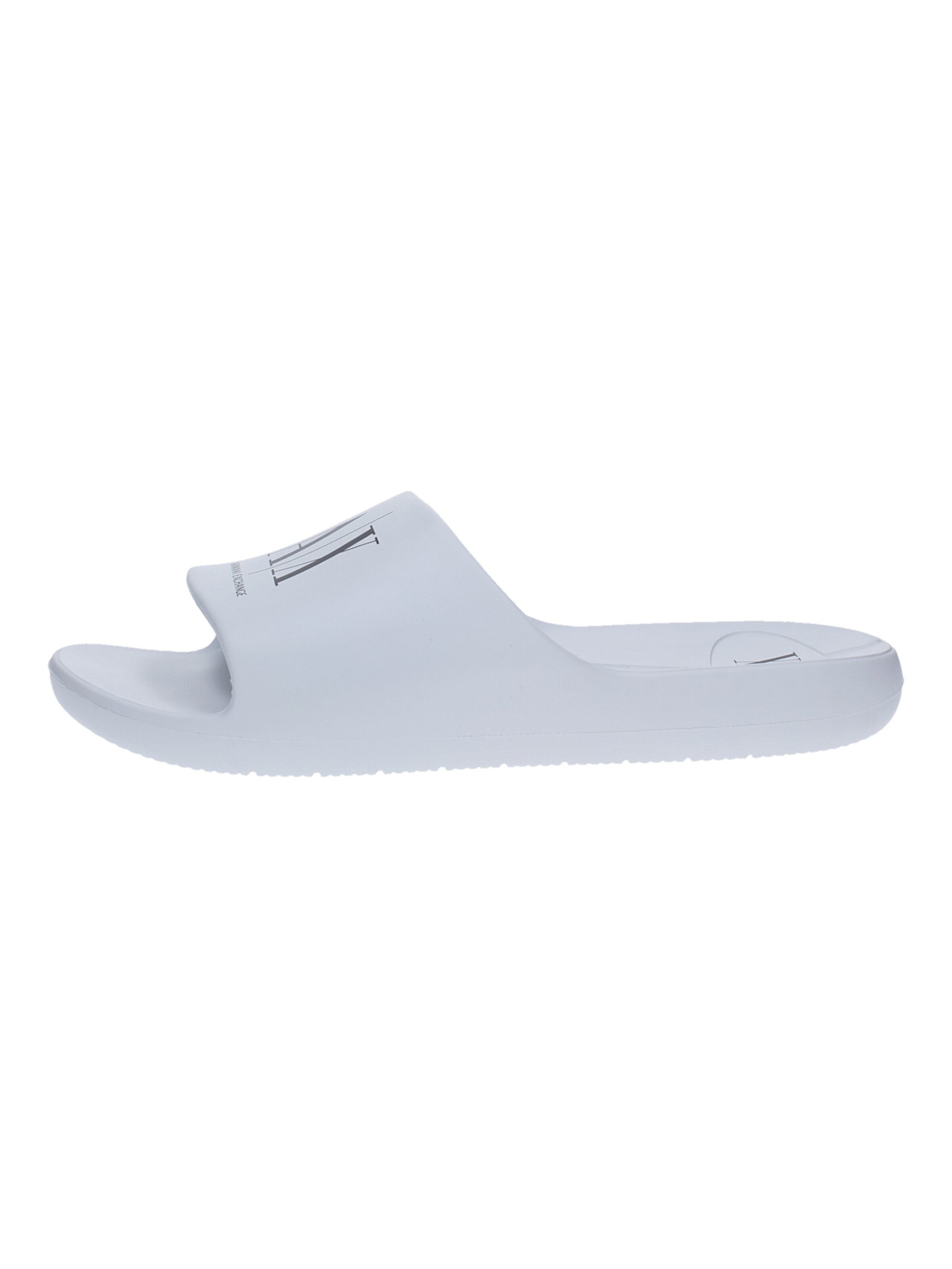 Zoccoletto 'Armani Exchange Ciabatta XUP012' di ARMANI EXCHANGE in bianco: frontale