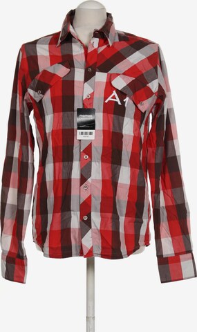 Maloja Button Up Shirt in M in Red: front