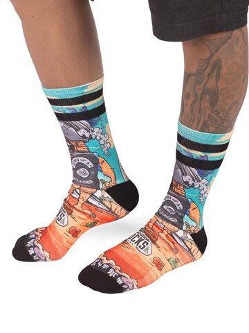 American Socks Socken 'Son of a beach'‌‌‌ in Orange