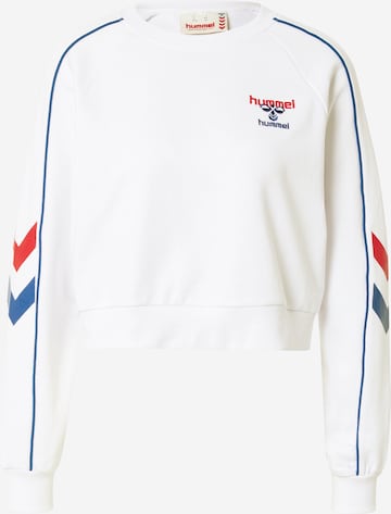 Hummel Sportsweatshirt 'DURBAN' i hvid: forside
