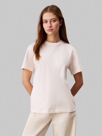 Calvin Klein Shirt in Pink: front