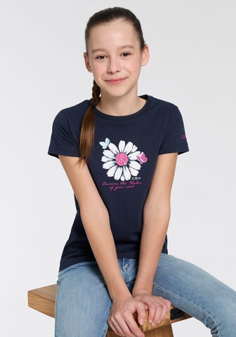 CMP Performance Shirt in Blue: front