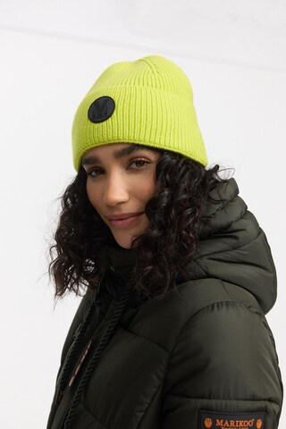 Bonnet 'Effelin 16' MARIKOO en jaune : devant