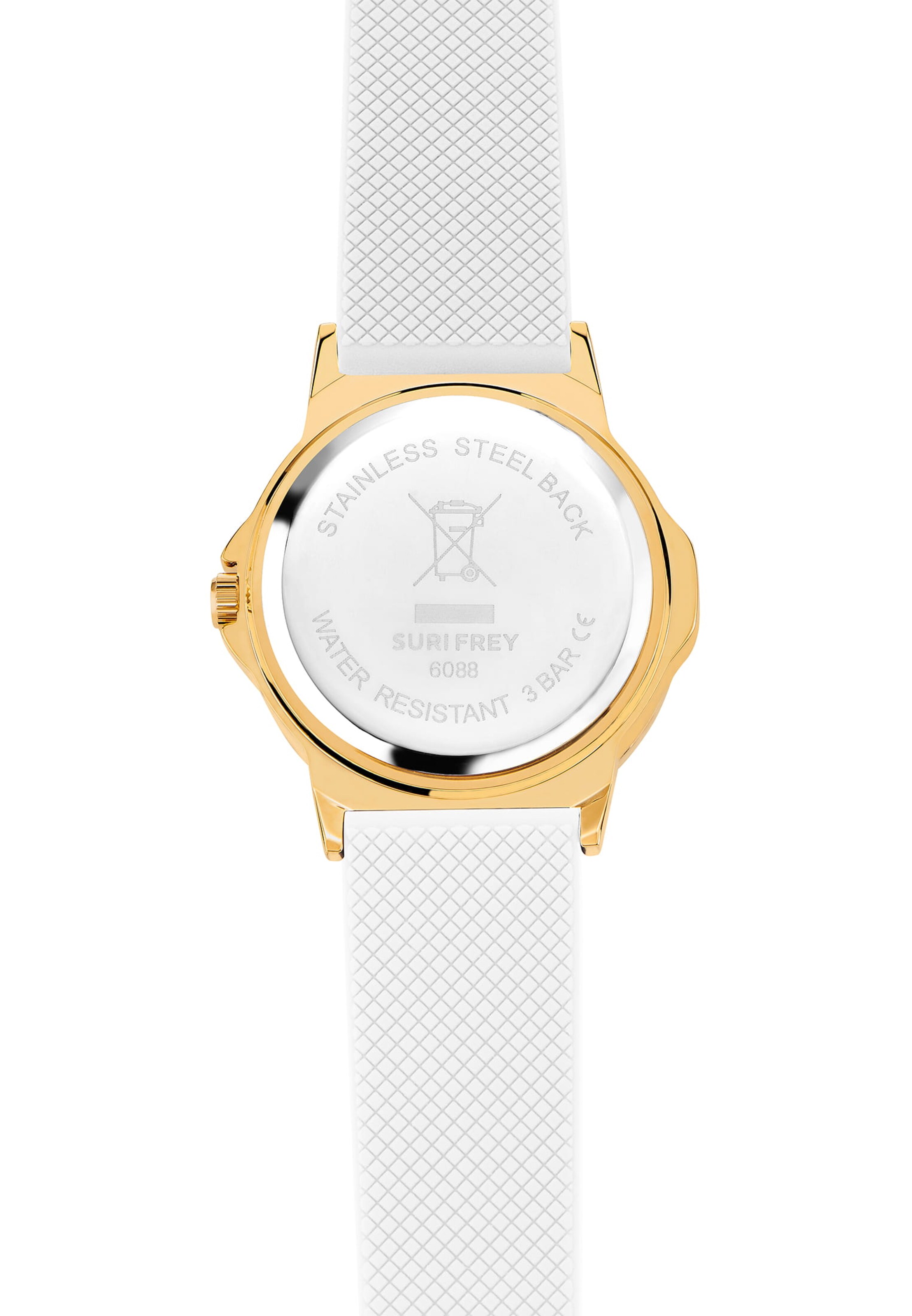 Orologio analogico ' Emmy ' di Suri Frey in bianco