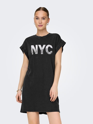Robe 'ONLLUCY' ONLY en noir : devant
