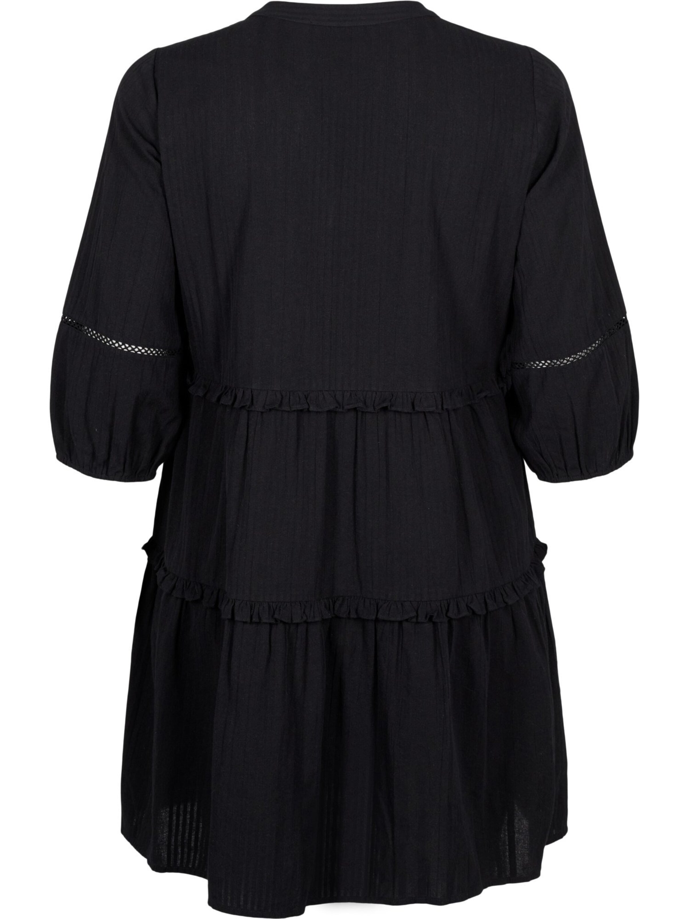 Zizzi Kleid 'Calise' in Schwarz