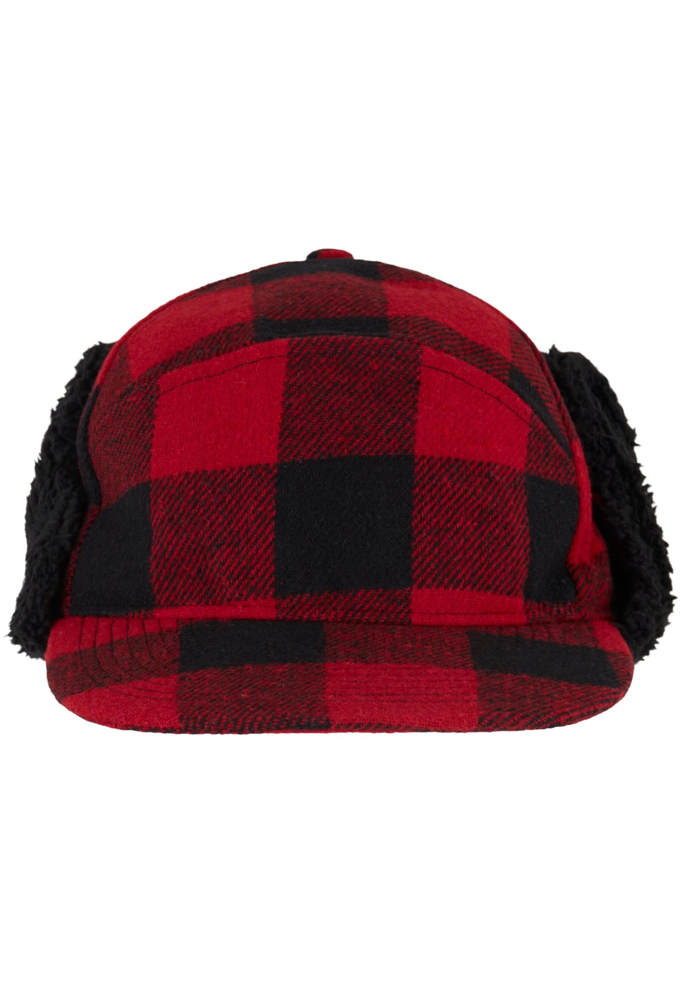Casquette Brandit en rouge : devant
