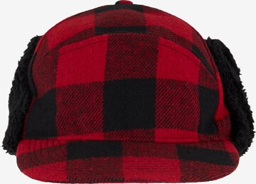 Casquette Brandit en rouge : devant
