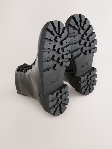 Ghete cu șireturi 'Forever Comfort' de la Next pe negru