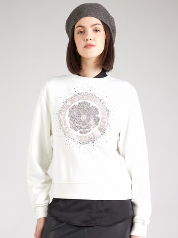 GUESS Sweatshirt 'Peony' i beige: forside