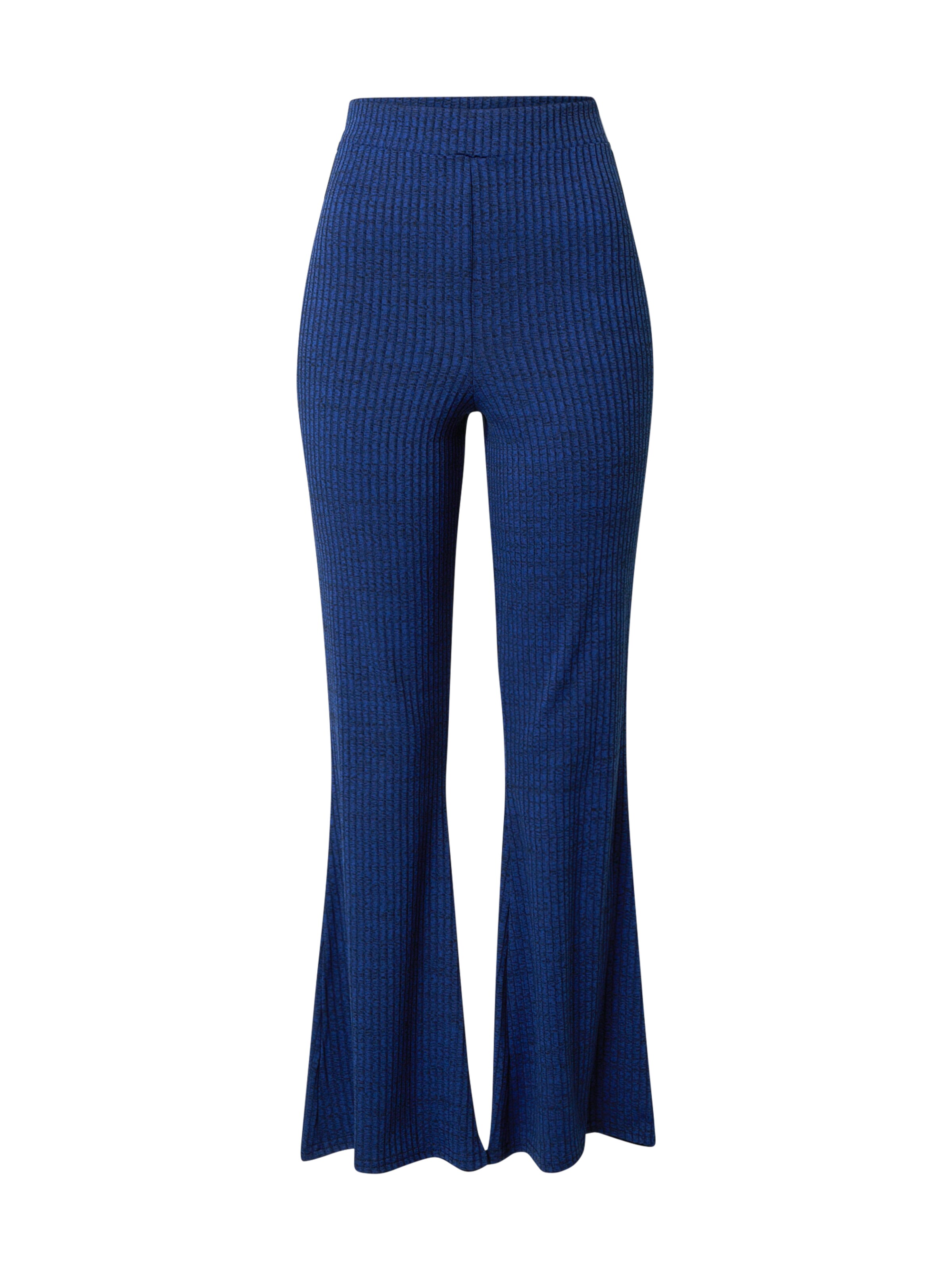 Warehouse Flared Παντελόνι σε μπλε: μπροστά