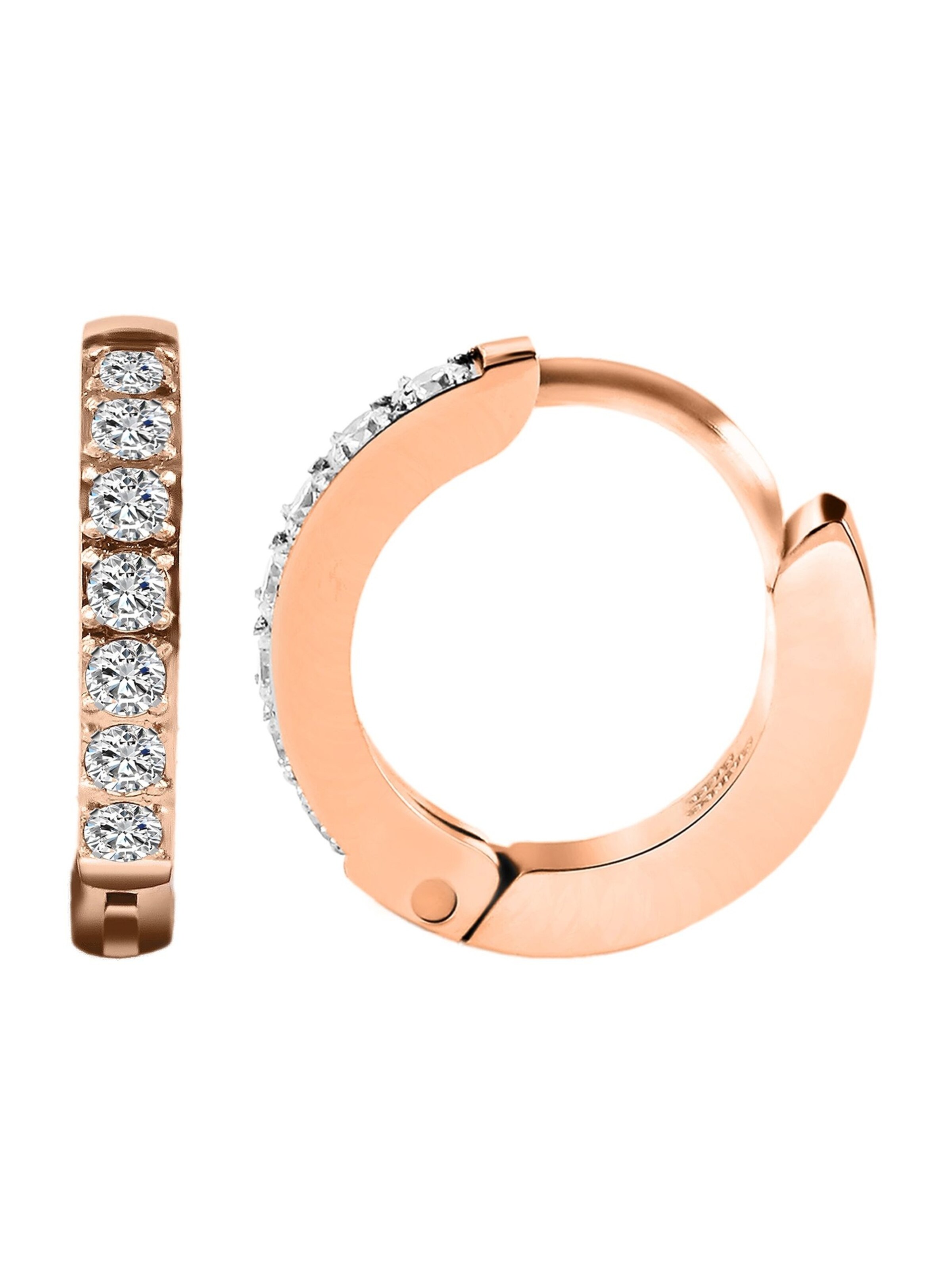 Akzent Ohrringe 'Stacy, langlebig'‌‌ in Gold