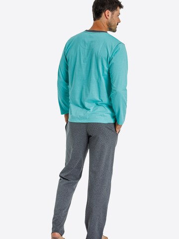 Haasis Bodywear Pyjama lang in Blau