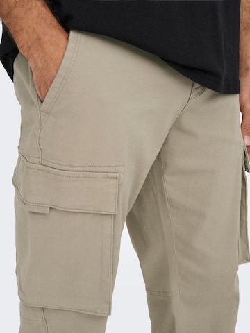 Only & Sons - regular Pantalón cargo 'Next' en beige