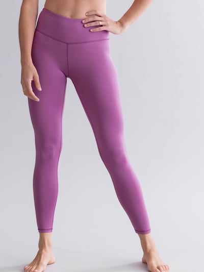 Leggings 'Cropped' Hey Honey di colore lilla, Visualizzazione prodotti