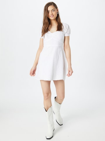 Robe HOLLISTER en blanc