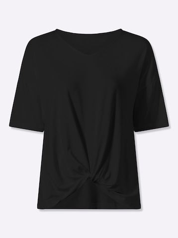 heine T-shirt i svart