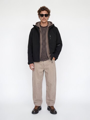 JACK & JONES Přechodná bunda 'JCOLegacy' – černá