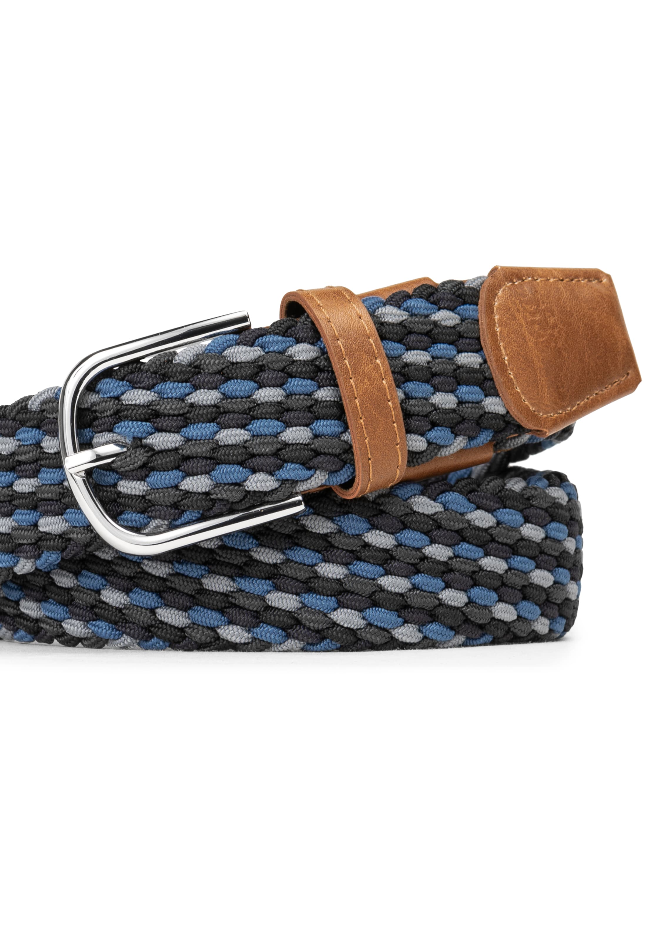 INDICODE JEANS Belt 'Anders' in Blue