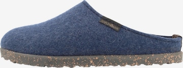 HAFLINGER Clogs 'Manhattan' in Blauw: voorkant