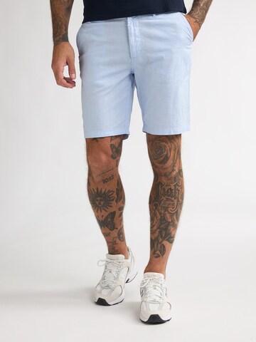 Petrol Industries - regular Pantalón en azul: frente