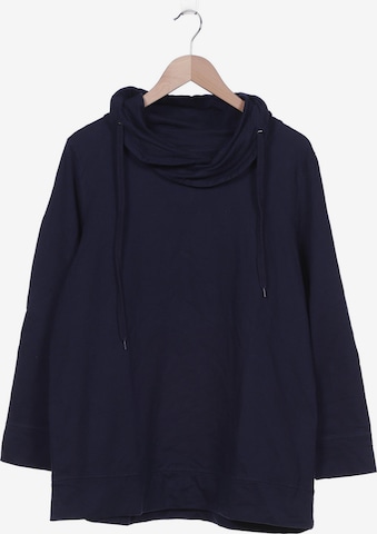 SHEEGO Sweatshirt & Zip-Up Hoodie in XXL in Blue: front