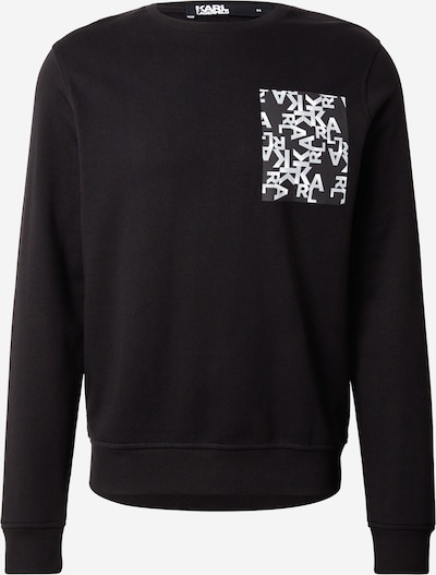 Megztinis be užsegimo iš Karl Lagerfeld, spalva – juoda / balta, Prekių apžvalga