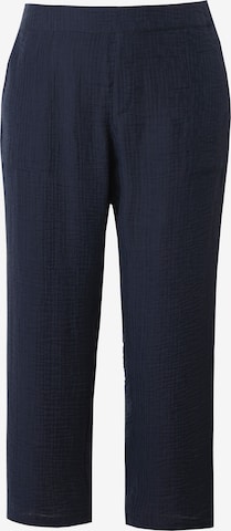 Ulla Popken Broek in Blauw: voorkant