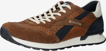 Rieker Sport Platform trainers in Brown: front