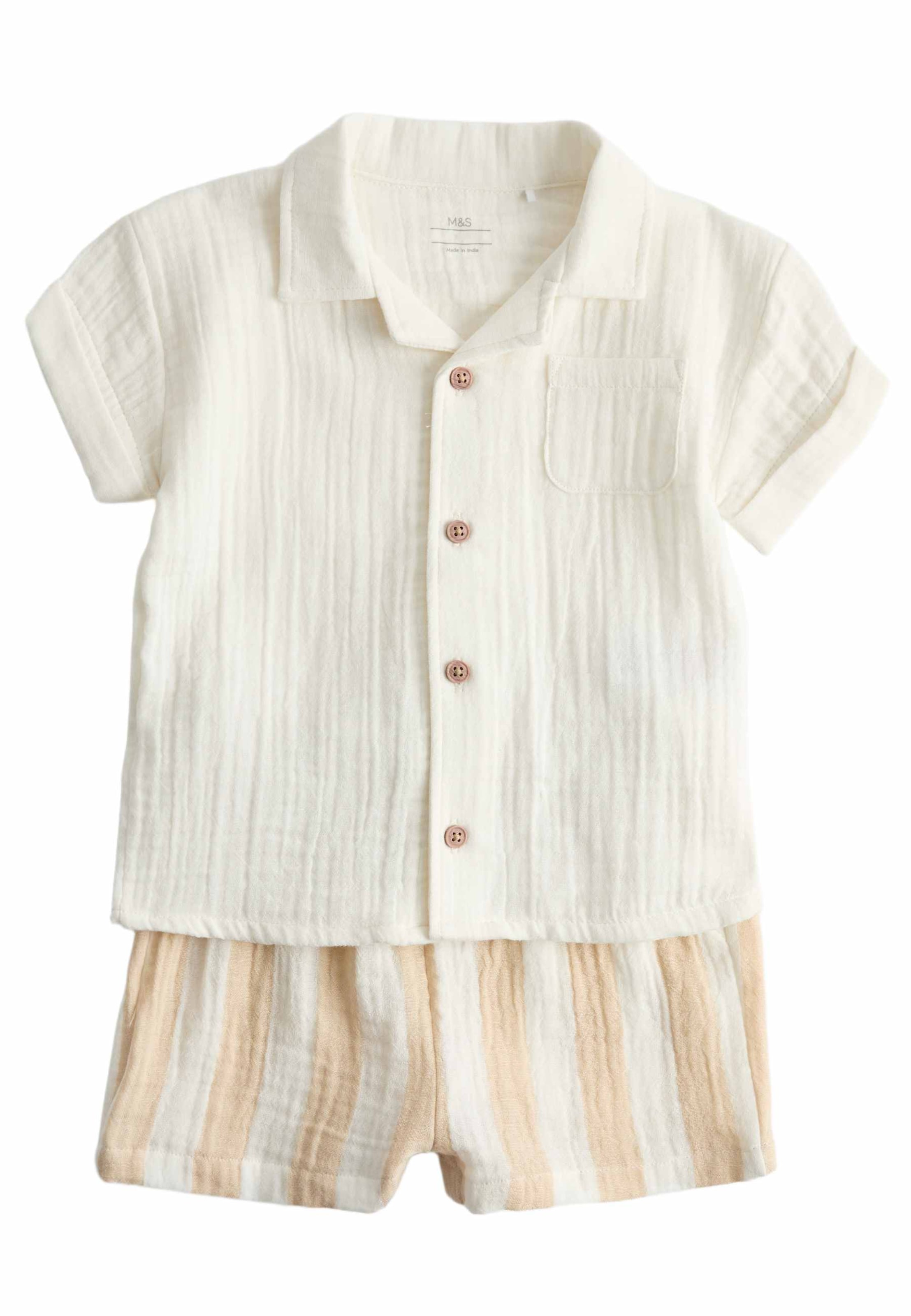 Regular Set Marks & Spencer en blanc : devant