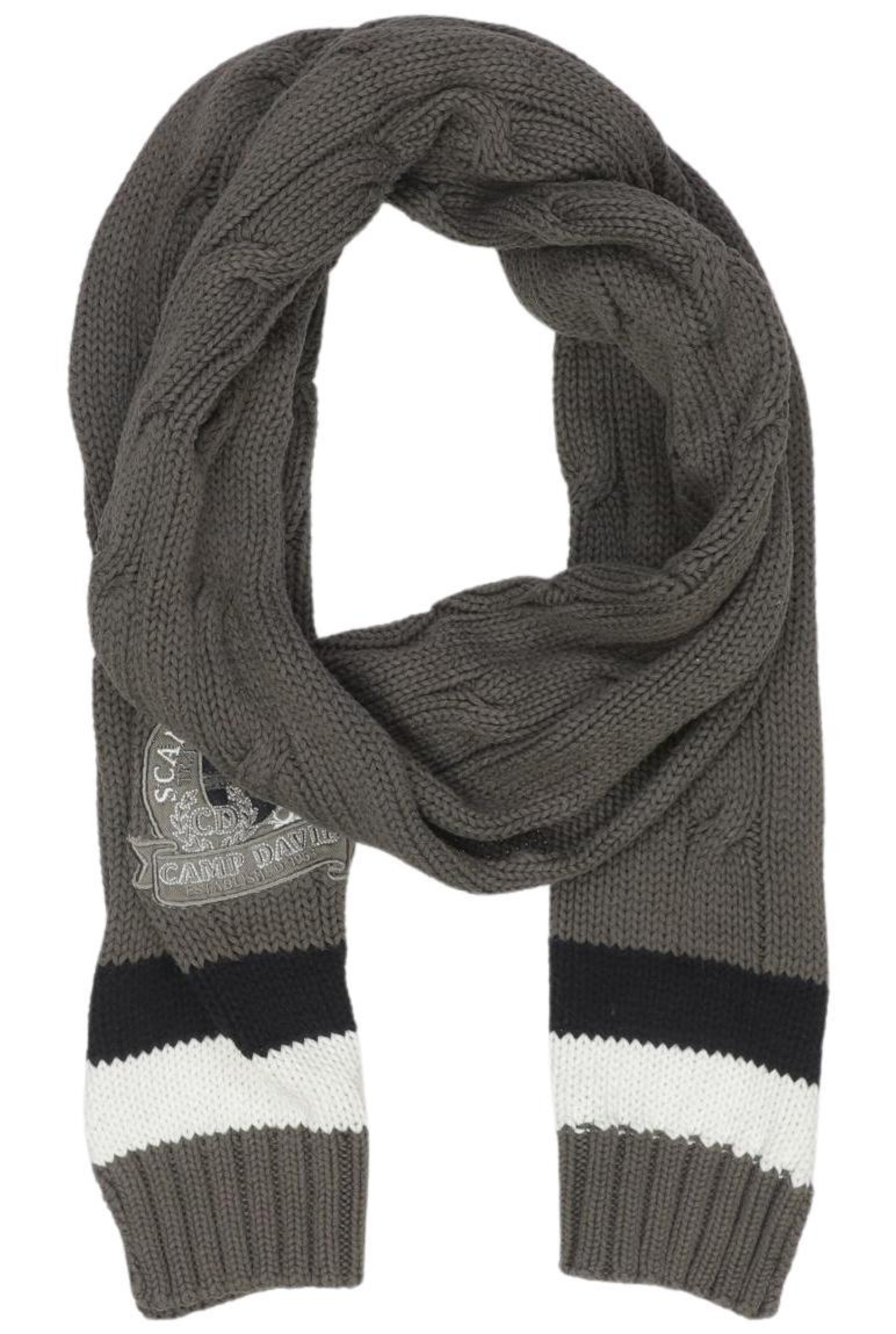 CAMP DAVID Schal oder Tuch One Size in Grau: Vorderseite