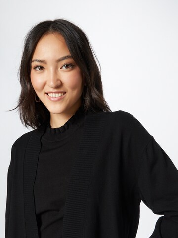 Sisley Knit Cardigan in Black