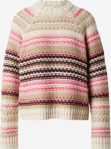 Pull-over 'YASBIBI' YAS en rose : devant