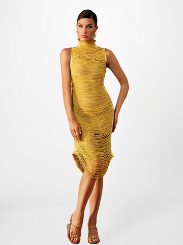 Mew Mews Dress 'Zulekha' in Gold