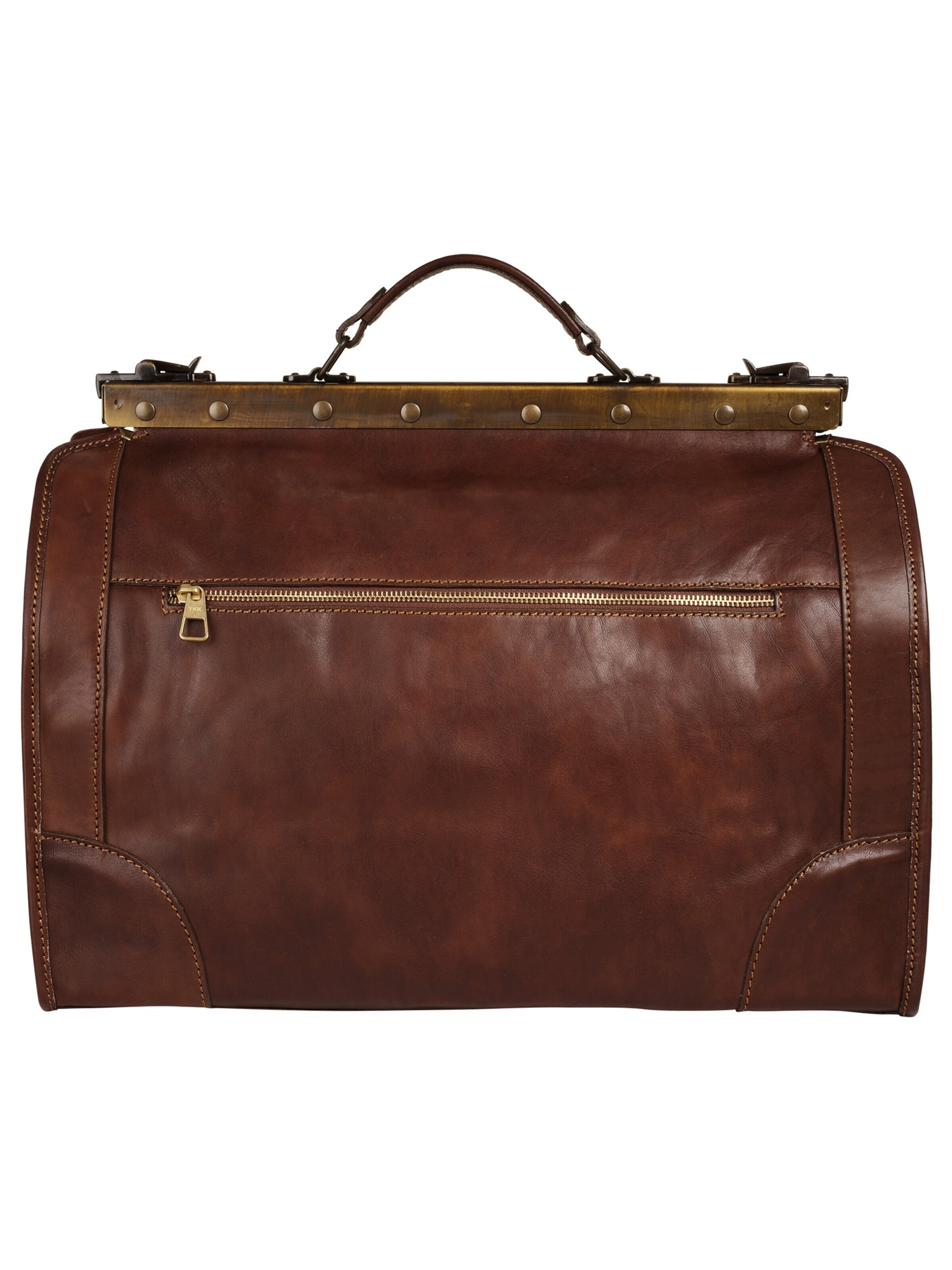 piké Travel bag 'LOMBARDIA MEDIUM' in Brown