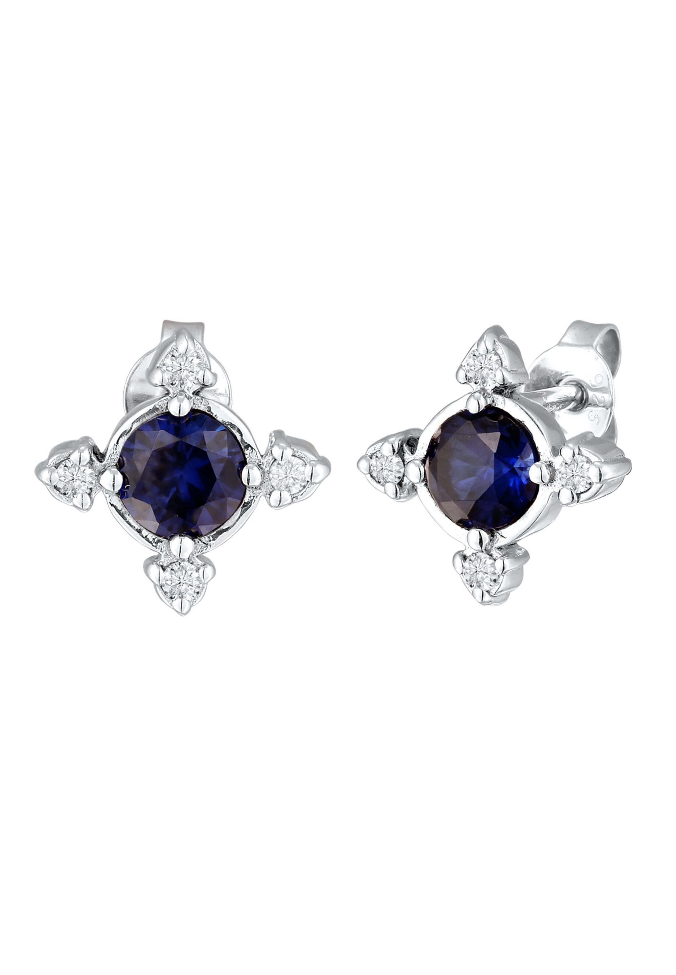 Elli DIAMONDS Oorbellen in Zilver