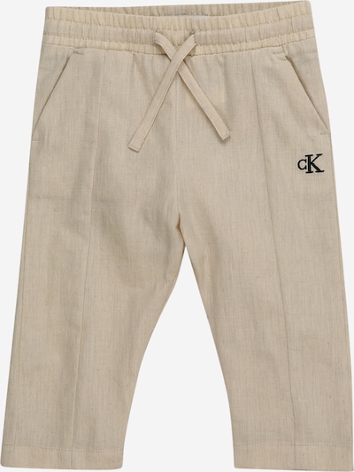 Calvin Klein Jeans Calças em bege, Vista do produto