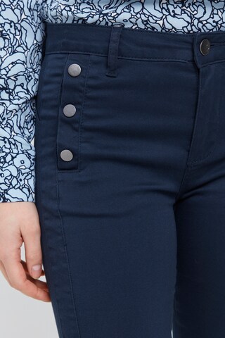 Slimfit Pantaloni di Fransa in blu